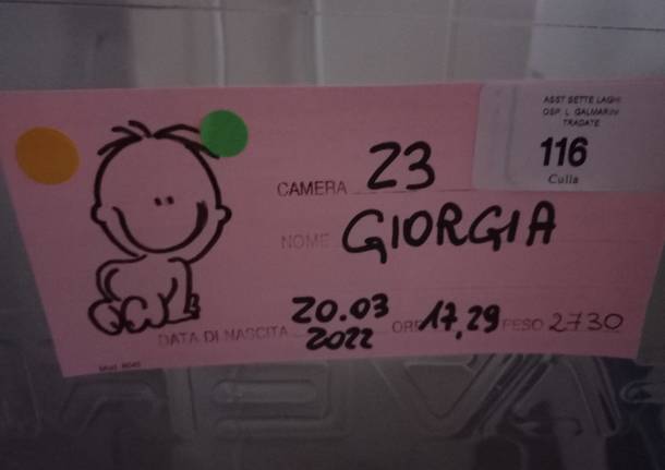 È nata Giorgia