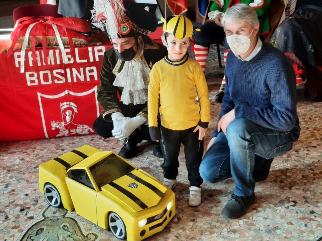 Carnevale Varese: chiavi al re Bosino 