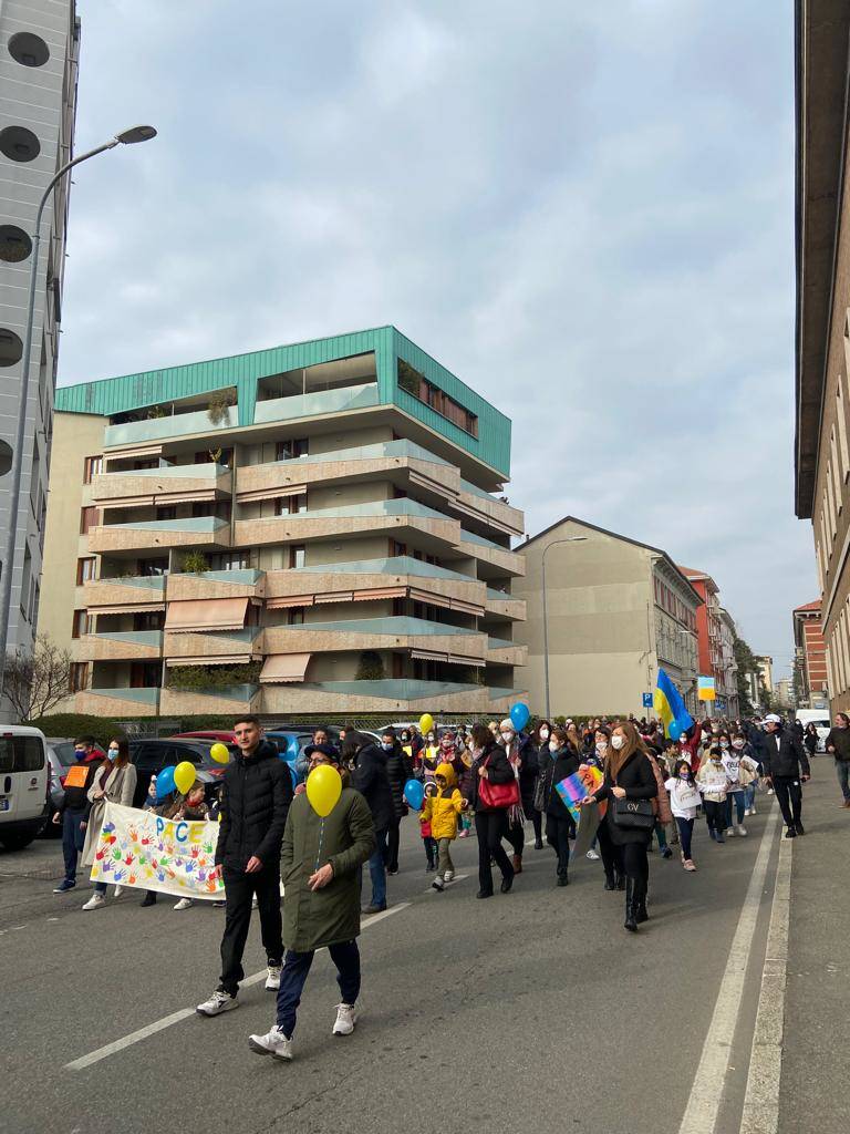 Corteo Ucraina Gallarate 