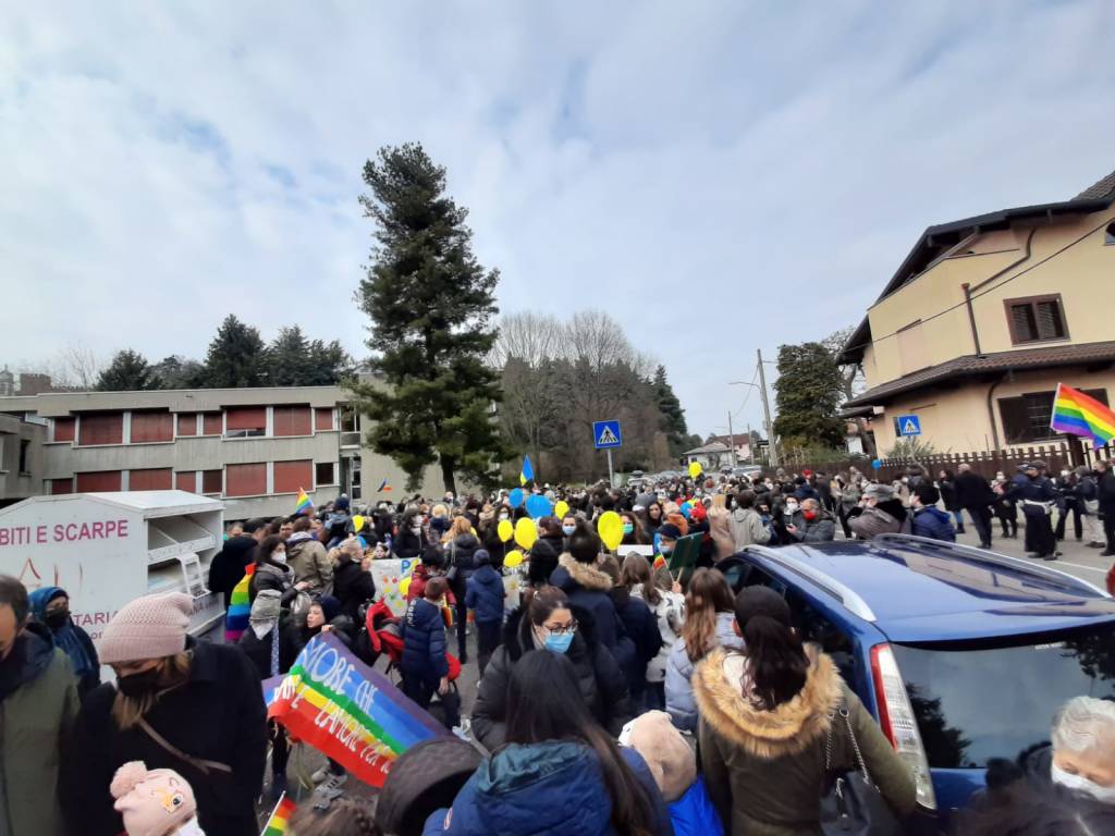 Corteo Ucraina Gallarate 