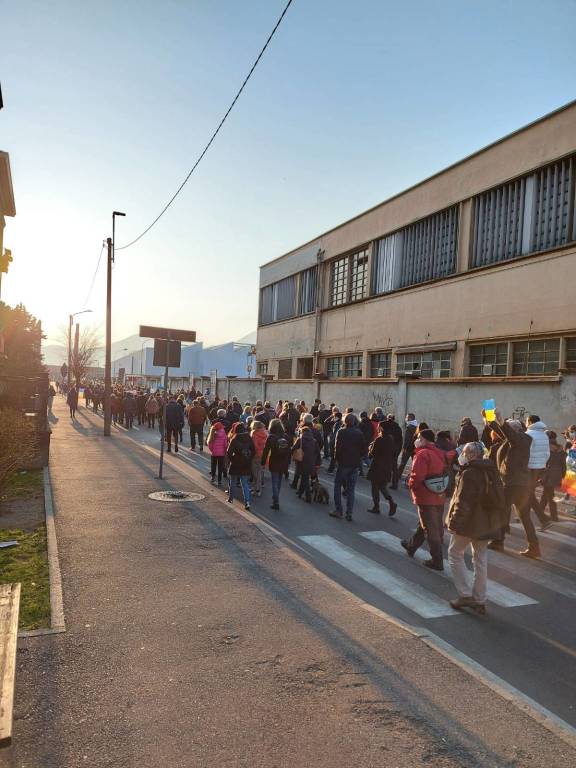 Da Luino a Germignaga in marcia per la pace