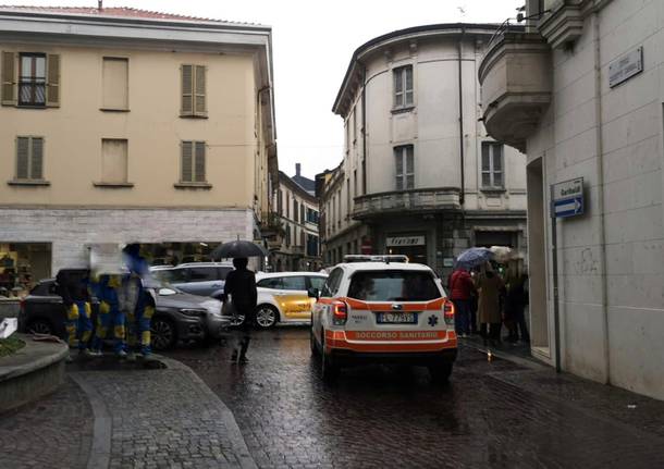 Due incidenti in centro a Legnano 