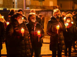 fiaccolata in ricordo di daniele a schianno