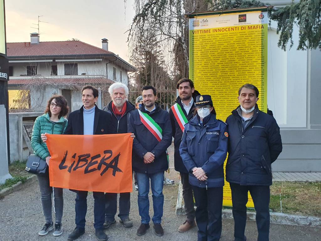 Giornata delle vittime delle mafie a Rescaldina