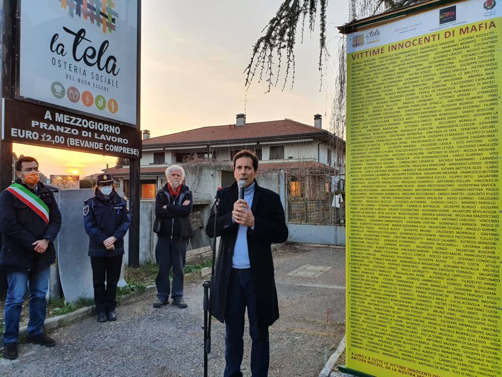 Giornata delle vittime delle mafie a Rescaldina