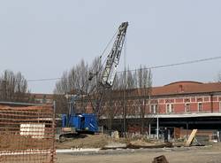 I cantieri in piazzale Kennedy a Varese