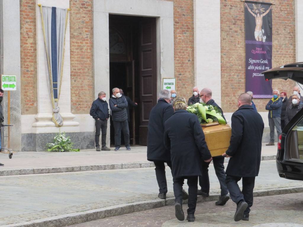 I funerali di Luciano Fontana a Nerviano