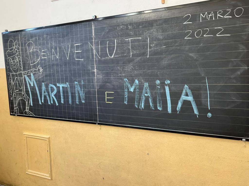 I primi due bimbi ucraini in fuga dalla guerra entrano nelle scuole di varese