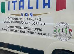 I volontari del Centro Islamico di Saronno in viaggio da Saronno a Leopoli