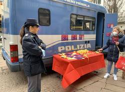 Il camper della Polizia a Varese per la giornata della Donna