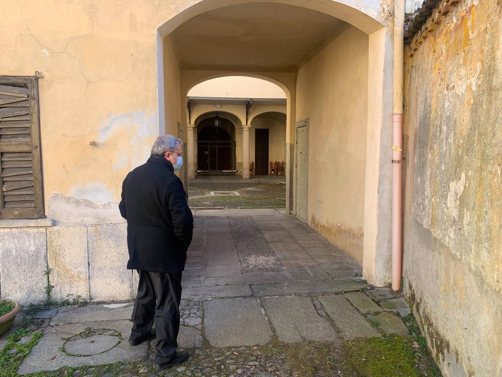 Il palazzo di via Postcastello a Gallarate