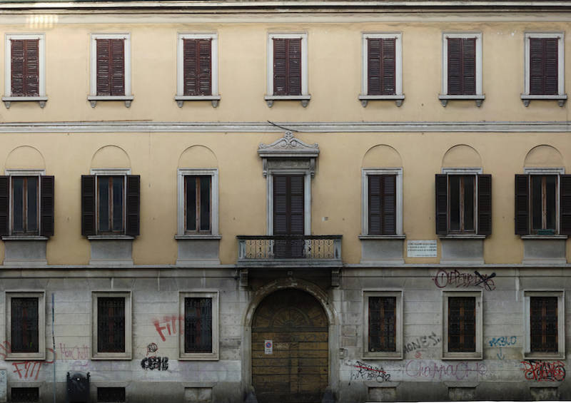 Il palazzo di via Postcastello a Gallarate