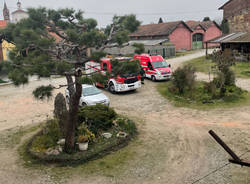 incendio bernate ticino