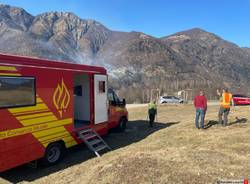 incendio bosco centovalli