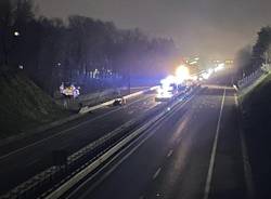 Incidente autostrada A8 albizzate marzo
