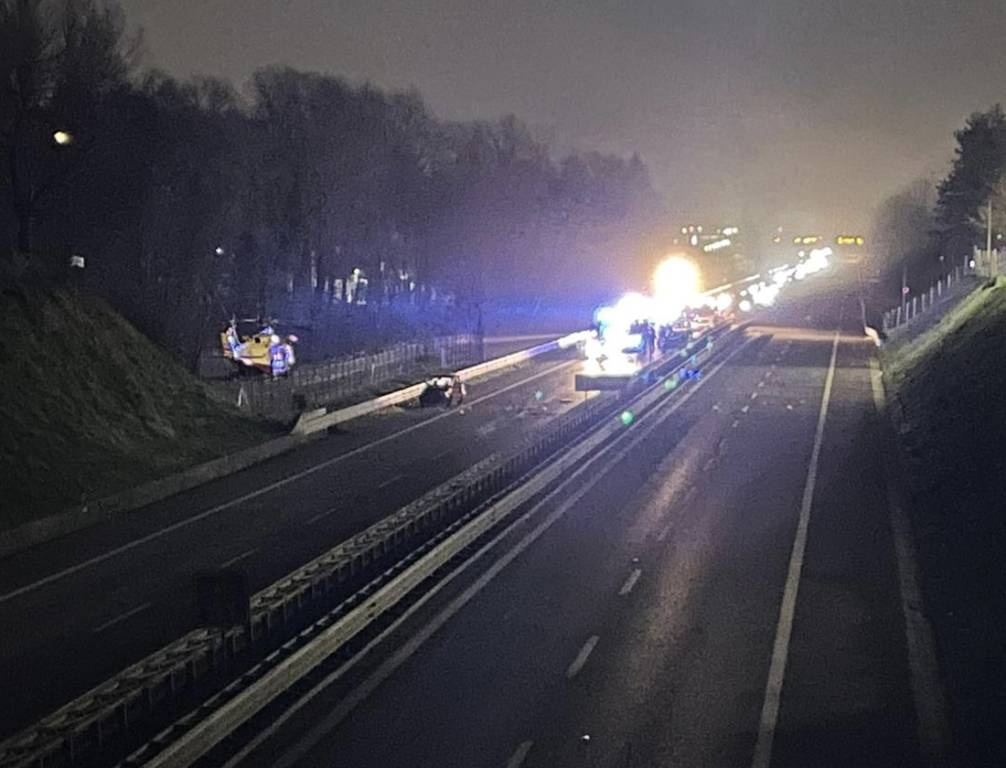Incidente autostrada A8 albizzate marzo