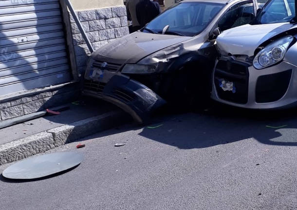 Incidente in via Resegone a Legnano