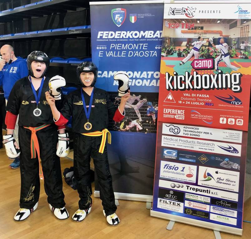 KBA B.Fit Legnano: 13 medaglie al campionato interregionale di kickboxing