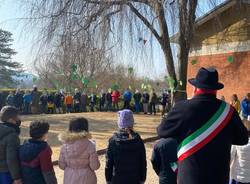 L'albero dei giusti alla primaria di cazzago brabbia