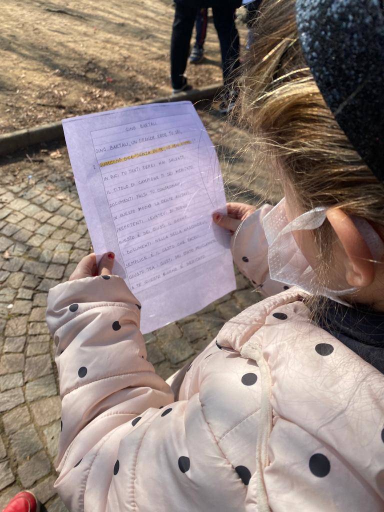 L'albero dei giusti alla primaria di cazzago brabbia