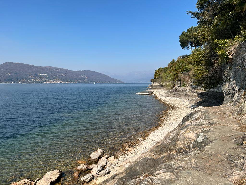 La passeggiata dell'amore di Ispra sul Lago Maggiore 