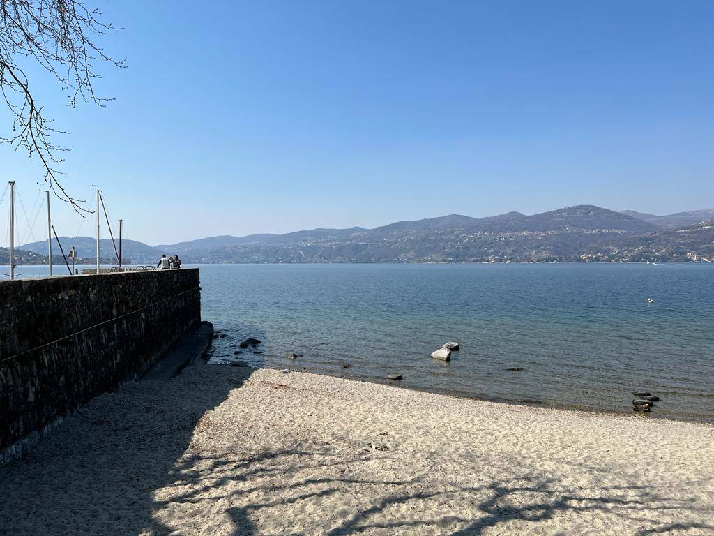 La passeggiata dell'amore di Ispra sul Lago Maggiore 