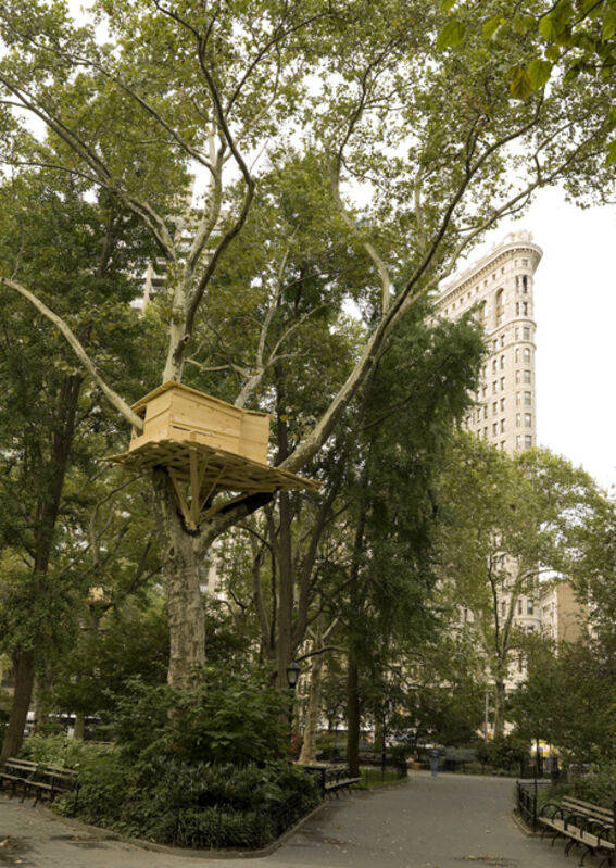 Nests in Milan Kawamata