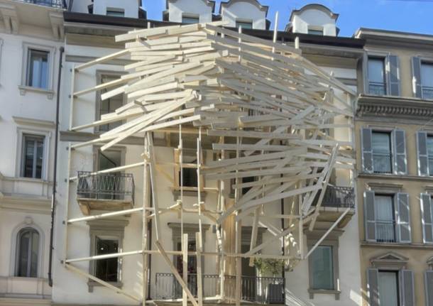 Nests in Milan Kawamata