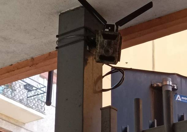 Nuove telecamere nel parcheggio di via della croce a Nerviano