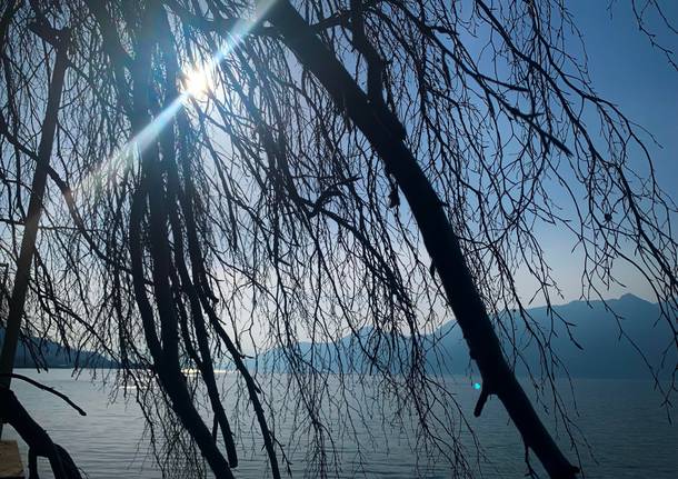 Panorama dal lungolago di Luino