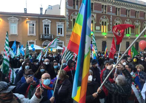 Presidio per la pace in Ucraina a Legnano