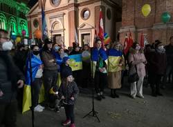 Presidio per la pace in Ucraina a Legnano