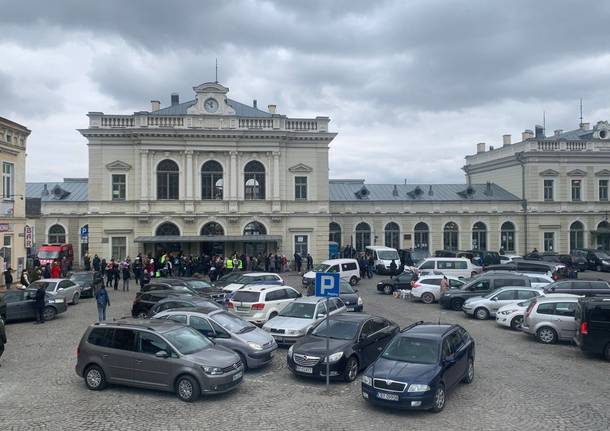 przemysl convoglio solidale profughi ucraina polonia