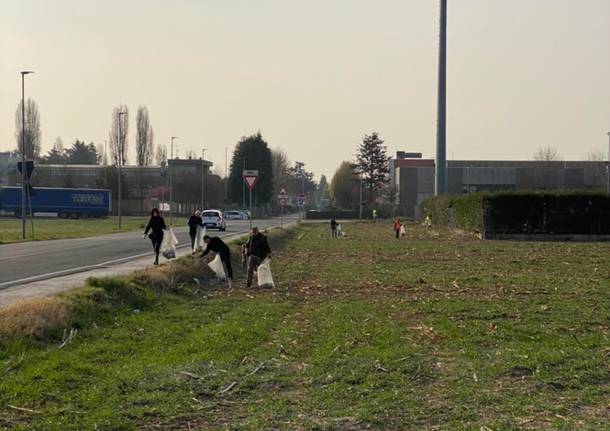 raccolta rifiuti giornata ecologica san giorgio