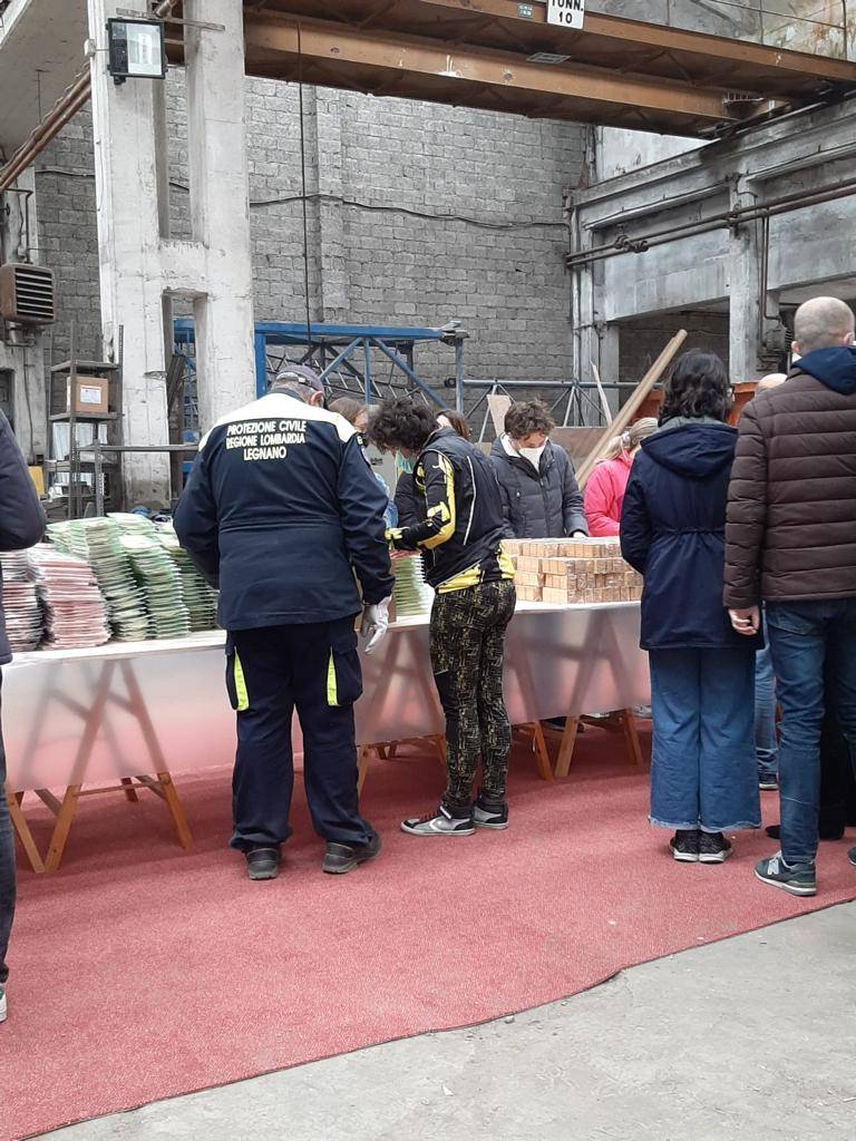 Raccolta Ucraina a Saronno - in partenza 11 pullman