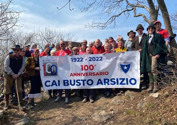 rievocazione prima gita cai busto arsizio monte orsa pravello