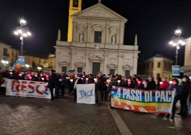 Saronno e Uboldo in marcia per la pace