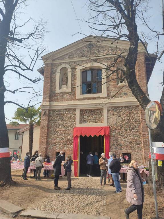Taglio del nastro per la Cascina Pagana a Rescaldina
