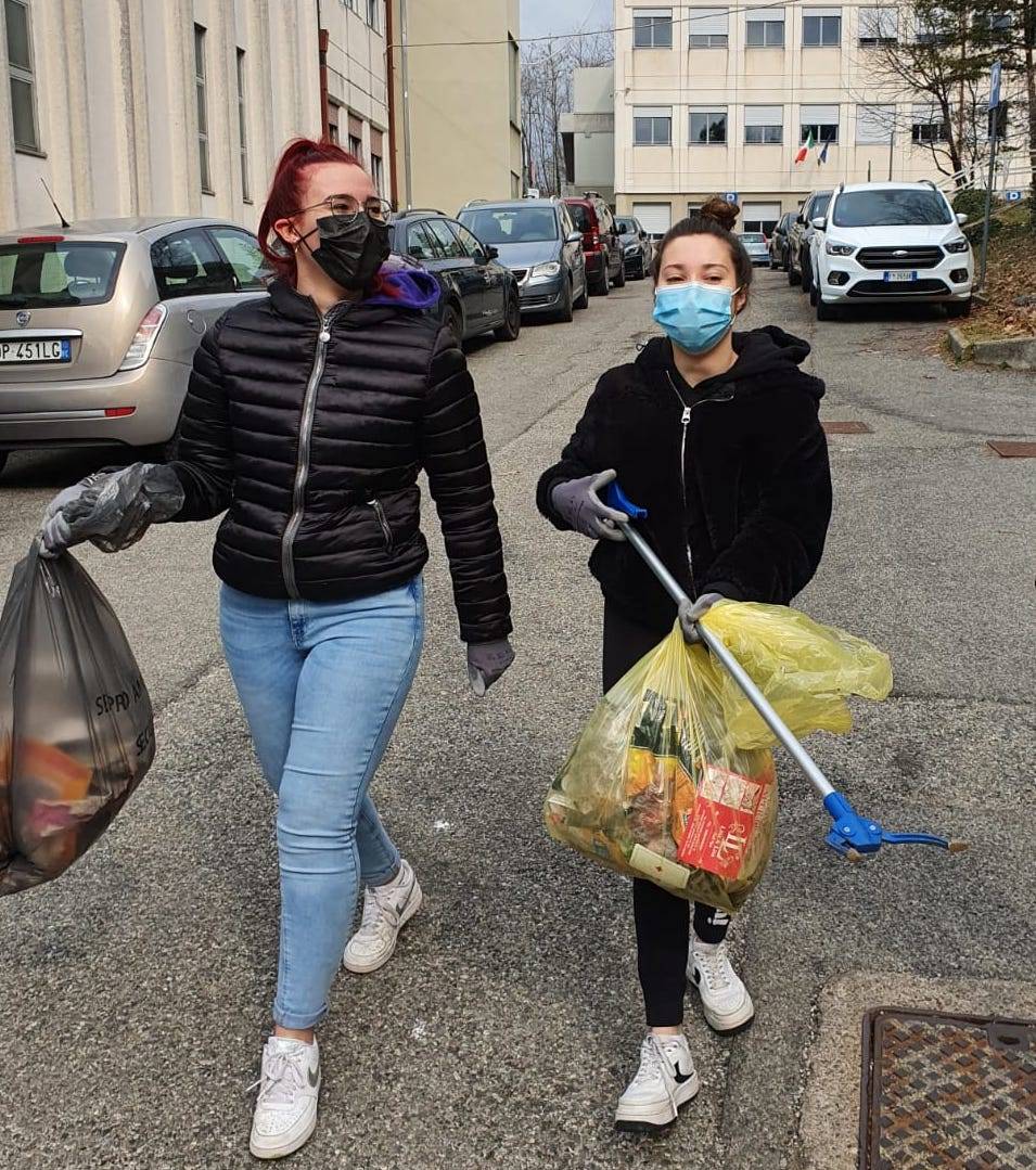 Tradate - Gli studenti del Geymonat con Legambiente