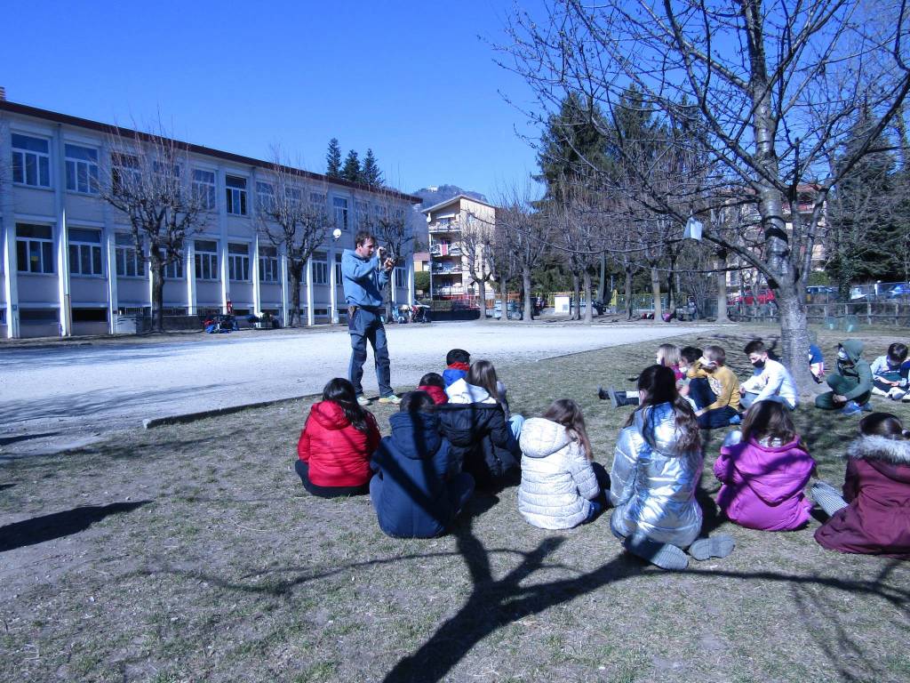 Trail running alla primaria Galilei
