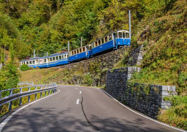 treno storico Centovalli locarno camedo