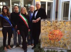 Varese - Giorgio Piccaia espone la sua opera "Rosario di Fibonacci" a Erba