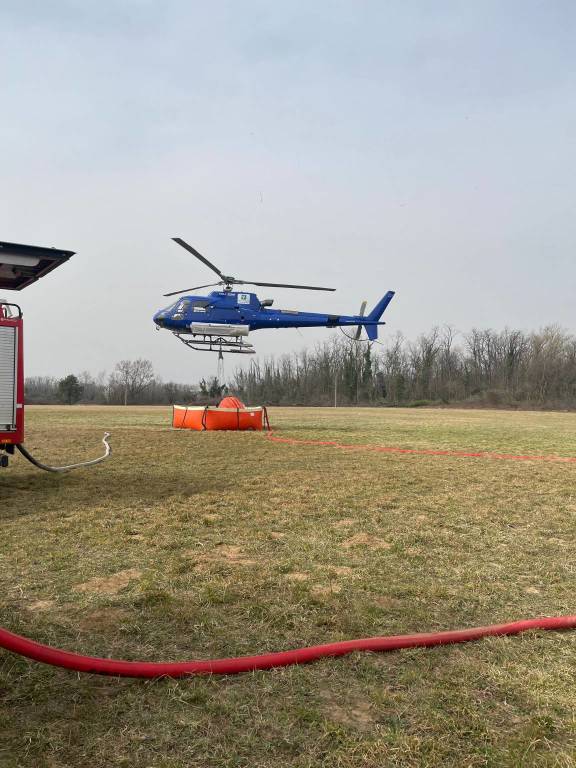 Vigili del Fuoco nei parchi Alto Milanese e Groane