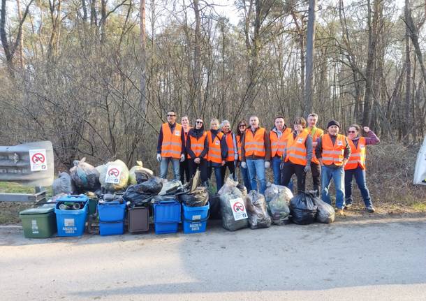 Volontari strade pulite somma lombardo