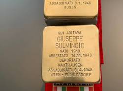 A Induno Olona posate le pietre d'inciampo dedicate a Emilio Como e Giuseppe Sulmincio