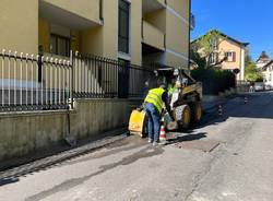 Arriva il marciapiede in via Fiume a Varese