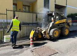 Arriva il marciapiede in via Fiume a Varese