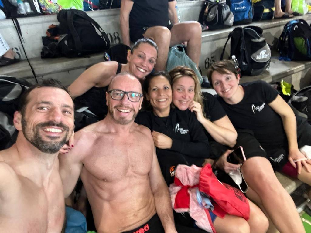 B.Fit Legnano Nuoto sul podio nel Trofeo Master Rari Nantes