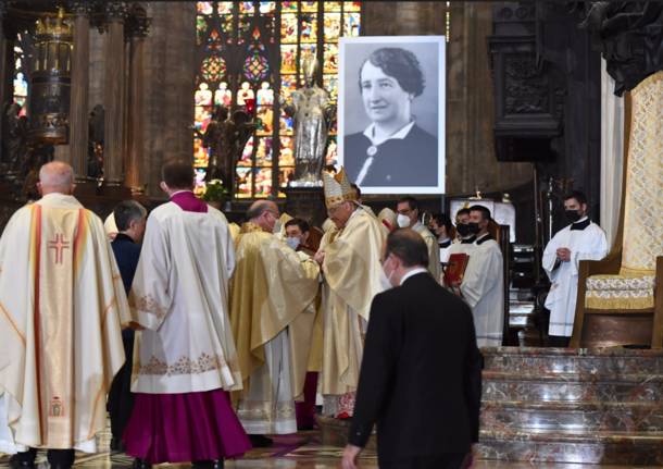 Beatificati in Duomo Armida Barelli e don Mario Ciceri