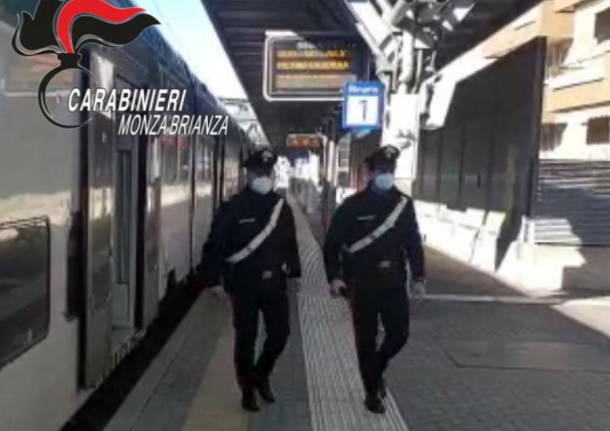 carabinieri monza brianza treni ferrovia